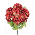Adlmired By Nature Admired by Nature GPB730-CRANBERRY Artificial Full Blooming Stain Hydrangea; Cranberry GPB730-CRANBERRY